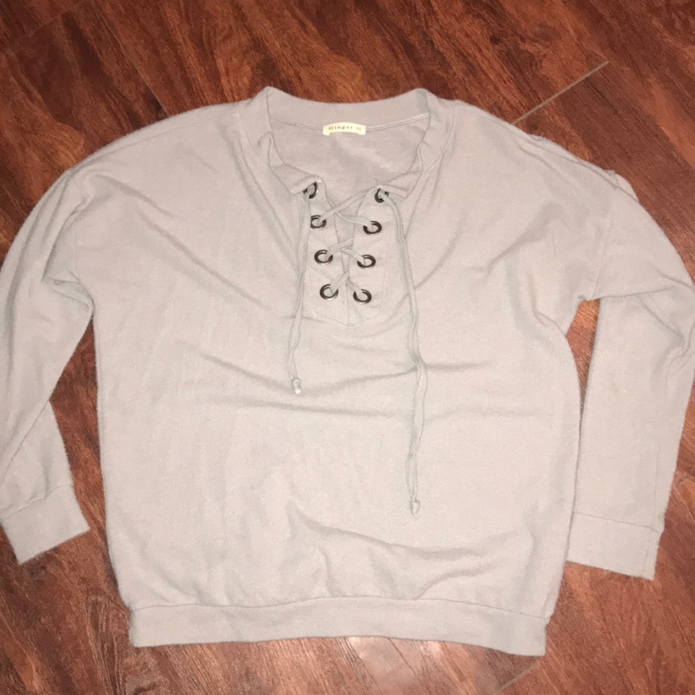 Ginger G tie-top